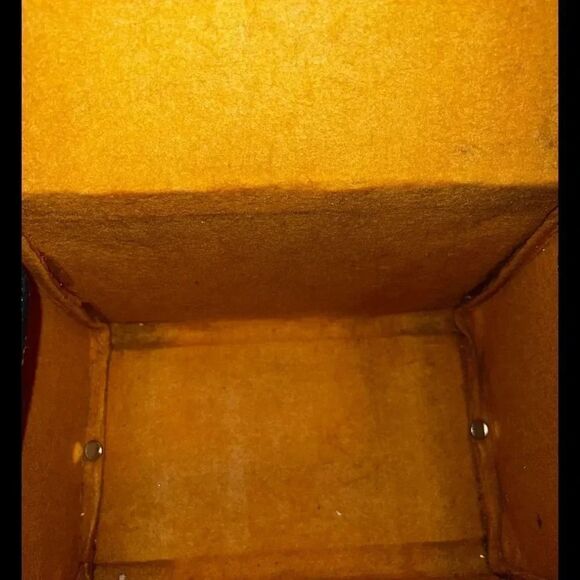 Vintage Hinomoto Brown No. 48 Japan Shoulder Strap No Key Camera Bag - Picture 9 of 11